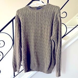Brandy Melville Brianna Olive Crewneck Sweater